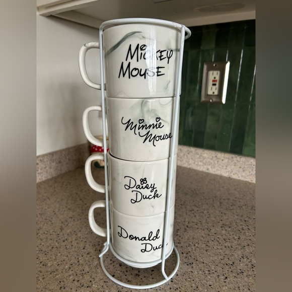 Disney Black and White sketch Character Mug Set - New - Picture 5 of 8